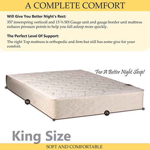 Spring Solution Medium Mattress, King Size