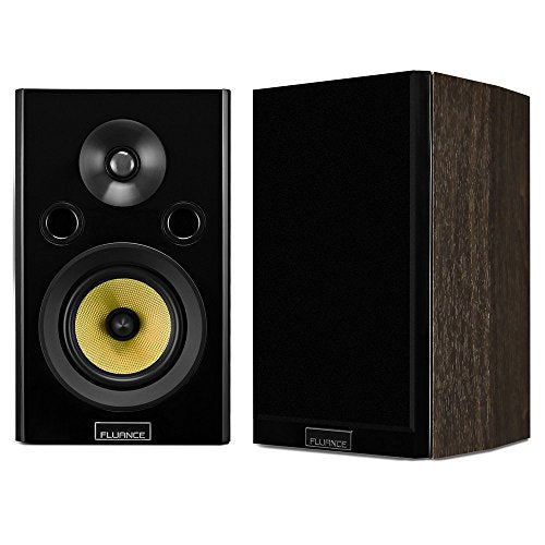 Fluance Signature Series HiFi Two-Way Bookshelf Surround Sound Speakers for Home Theater and Music Systems (HFSW)