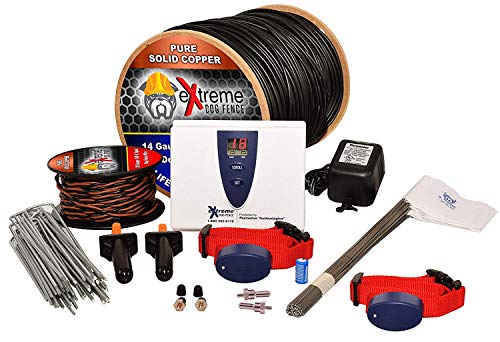 Underground Electric Dog Fence Ultimate Extreme Pro Dog Fence System 2 Dog 500 Feet Pro Grade Dog Fence Wire