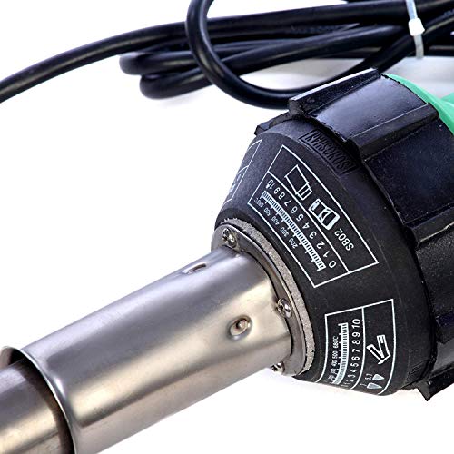 110V Hot Air Gun Welding Torch 1600W Heat Gun Plastic Welder Roofing Welder Kits
