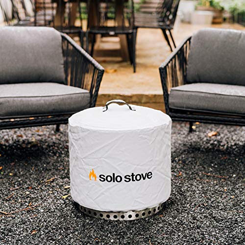 Solo Stove Bonfire Bundle - Bonfire Fire Pit with Stand, Roasting Sticks with Carry Case, and Waterproof Shelter
