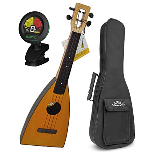 Magic Fluke Co. M10 Fluke Ukulele Natural w/Gig Bag and Tuner
