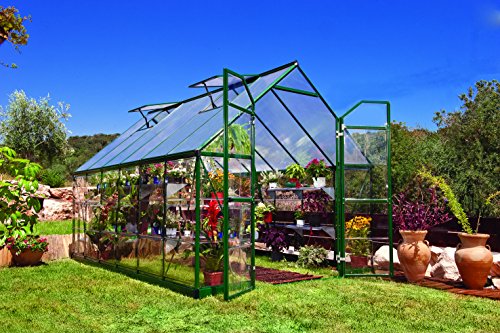 Palram Balance Hobby Greenhouse, 8' x 20', Green