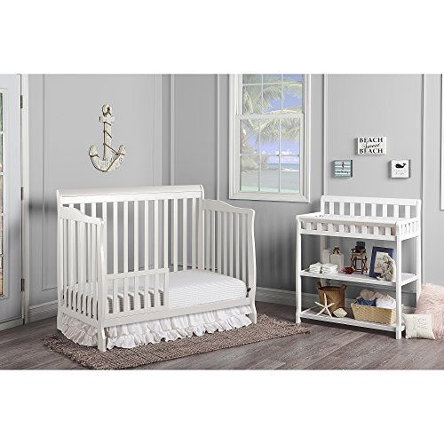 Dream On Me, Ashton 5-in-1 Convertible Crib, White