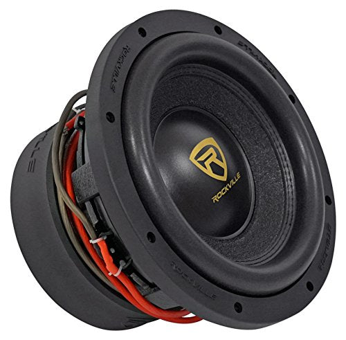 (2) Rockville W10K9D4 10" 6400 Watt Car Audio Subwoofers Dual 4-Ohm Subs