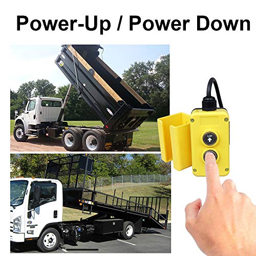 Fisters trailer pump 3 Quart 12V electric Hydraulic Power Double/single acting Power-Up Supply Unit for Dump Truck(3 Quart Double Acting)
