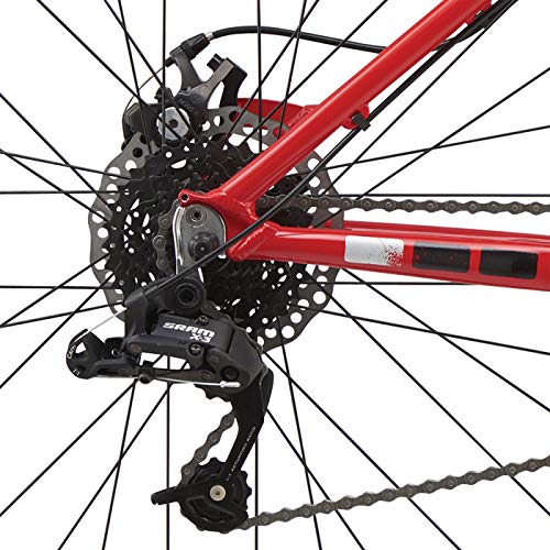 Diamondback Bicycles Hook 27.5 Wheel Mountain Bike, Red, X-Large