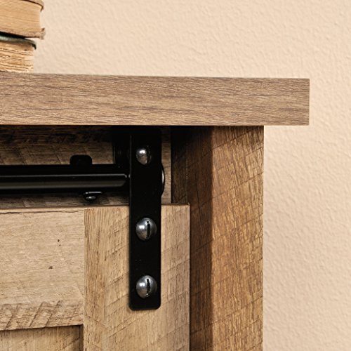 Sauder Adept Storage Accent Storage Cabinet, For TV's up to 39", Craftsman Oak finish