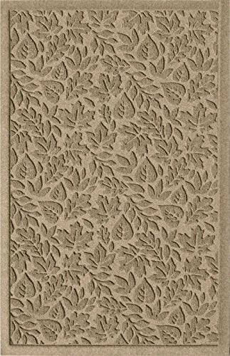 American Floor Mats Waterhog Fall Day Designer Mid-Brown 3' x 8' Entrance Floor Mat with Gripper Backing