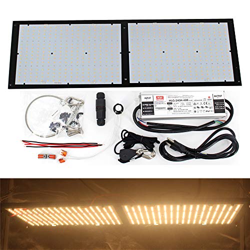 Figolite Grow Led Grow Light MeanWell HLG 240w Dimmable Full Spectrum Samsung lm301b 3500K Mix red 660nm