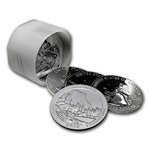 2010 5 oz Silver ATB Yosemite National Park, CA Silver Brilliant Uncirculated