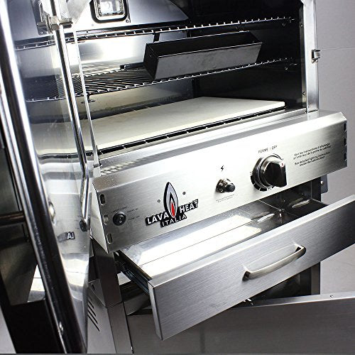 Lava Heat Italia - AMAZON-124 - Stainless Steel Finish - Propane Configuration