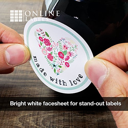 2.5 Inch Round Labels - Pack of 12,000 Circle Stickers, 1,000 Sheets - Inkjet/Laser Printer - Online Labels