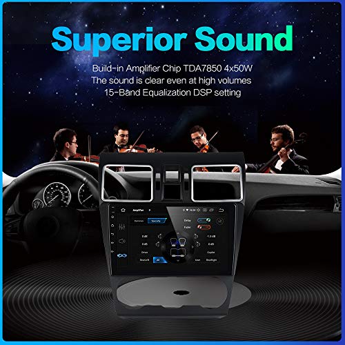 Dasaita 9" Android Car GPS Radio for Subaru Forester/WRX 2016 2017 2018 Audio Video Player 4G RAM 64G ROM Build in Carplay/Android Auto
