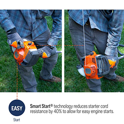 Husqvarna 129L 17" Cutting Path Gas String Trimmer,Orange