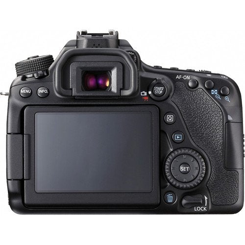 Canon EOS 80D DSLR Camera W/ 18-55mm, 50mm f1.8, & Sigma 70-300mm Lens 420-800mm & 650-1300mm Telephoto Zoom Lenses