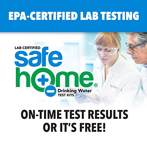 Safe Home ULTIMATE Drinking Water Test Kit – CITY WATER or WELL WATER – 200 Contaminants Tested at Our EPA Certified Laboratory – Rated BEST OVERALL KIT by ‘The Spruce’