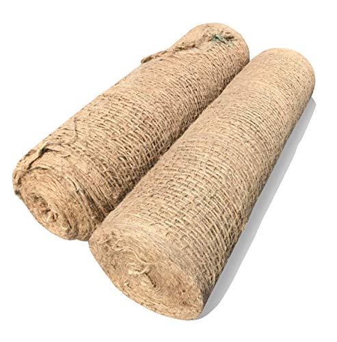 Sandbaggy Jute Netting Roll Erosion Control Matting Blanket Mesh Blanket Installation For Erosion Control 225ft Length By 4ft Width