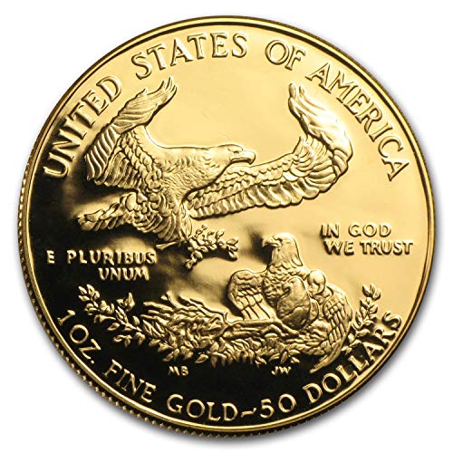 1986 W - Present 1 oz Proof Gold American Eagle (Random Year, w/Box & COA) 1 OZ Brilliant Uncirculated