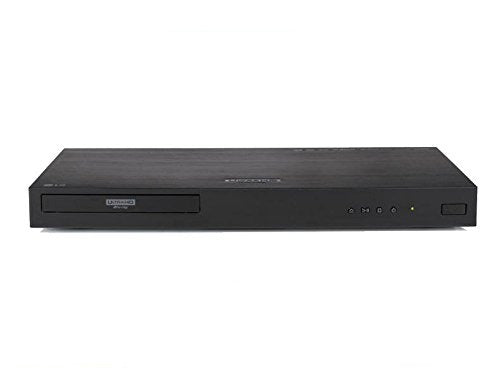 New LG UBK90 UHD Streaming - 4K - 2D/3D - Region Free Blu Ray Disc DVD Player - PAL/NTSC - USB - 100-240V 50/60Hz for World-Wide Use & 6 Feet Multi System 4K HDMI Cable