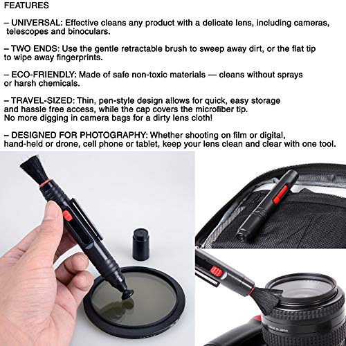 Canon EOS 5D Mark IV 30.4 MP DSLR Full Frame Camera Body with EF 50mm F1.8 STM Lens + EF 75-300mm F4-5.6 III Lens Kit Ultimate Travel Bundle