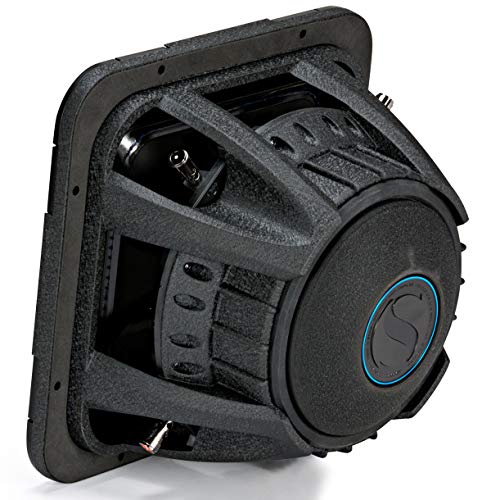 Kicker 44L7S102 Car Audio Solo-Baric 10" Subwoofer Square L7 Dual 2 Ohm Sub (Renewed)
