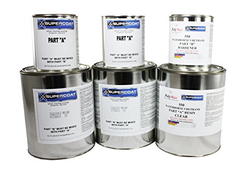 SUPERCOAT DecoEffects Atlantis Blue Epoxy Floor Coating