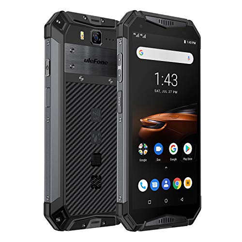 Ulefone Armor Cell Phones Unlocked IP68 Walkie Talkie Waterproof 10300mAh 5.7in 6GB 64GB Android 9.0 4G Dual SIM Shockproof Dustproof
