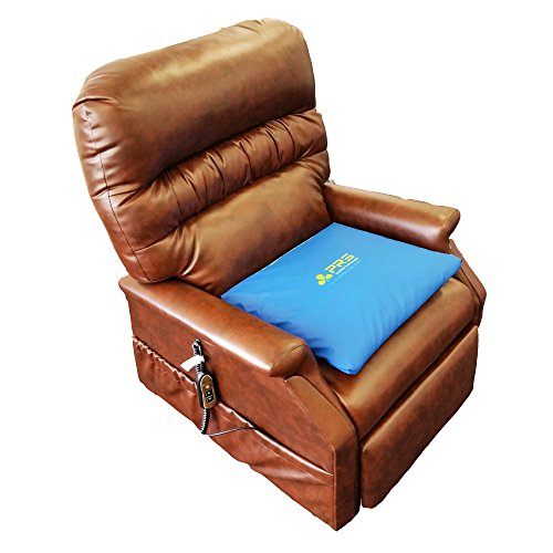 PURAP Wheelchair, Lift Chair & Scooter Cushion - Prevent & Heal Pressure Sores - Low Pressure Fluid 3D Flotation Technology - 18 x 20 x 1.5 inches - Blue
