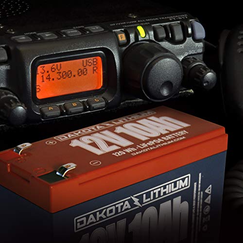 12 Volt Rechargeable Lithium Battery - 12 V 10 Ah - LiFEPO4