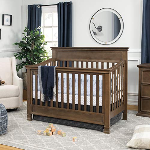 Million Dollar Baby Classic Foothill 4-in-1 Convertible Crib, Mocha