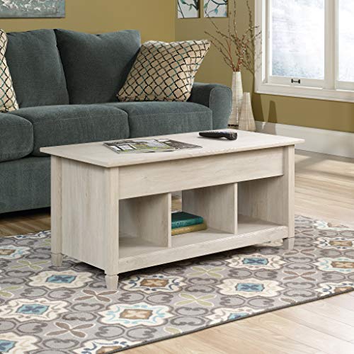 Sauder Edge Water Lift-top Coffee Table, Chalked Chestnut finish