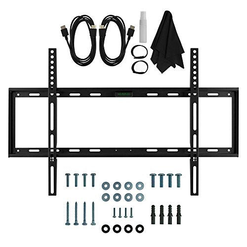 Samsung UN55RU8000 55" RU8000 LED Smart 4K UHD TV (2019) w/Deco Mount Slim Flat Wall Mount Ultimate Bundle, Screen Cleaner (Large Bottle) and SurgePro 6-Outlet Surge Adapter w/Night Light