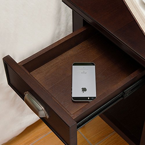 Leick Laurent Chairside lamp table