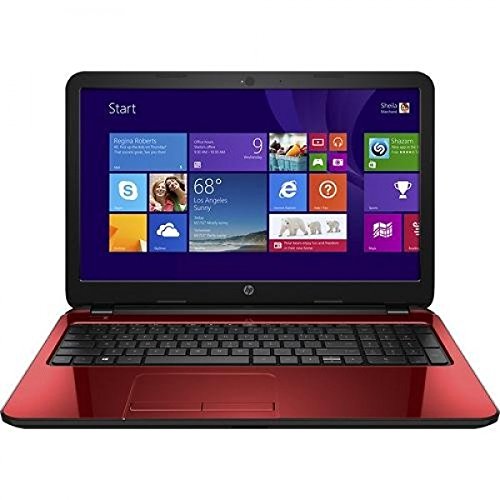 2016 HP 15.6" High Performance Windows 10 Laptop 15.6" LED Intel Pentium N3540 2.66GHz 4GB Rma 500GB Hard Drive DVD+RW WebCam Wireless - Flyer Red