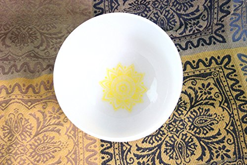 Set of 7 Frosted Quartz Crystal Singing Bowls 8''-12'' CDEFGAB With Chakra Design
