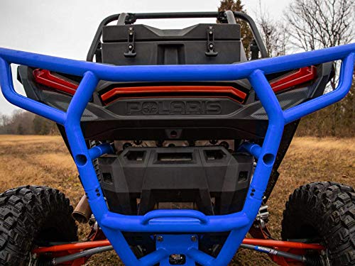 SuperATV Heavy Duty Rear Bumper for Polaris RZR XP 1000 / XP 4 1000 (2019+) - Black