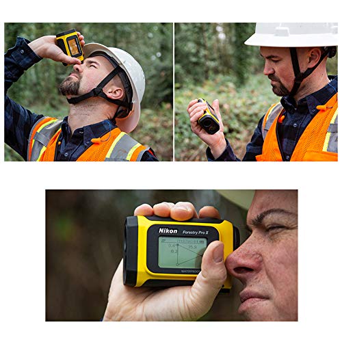 Nikon Forestry Pro II Laser Rangefinder Hypsometer Bundle with 3 Extra CR2 Batteries and a Lumintrail Cleaning Cloth