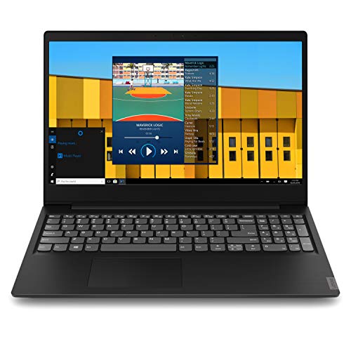 Lenovo Laptop IdeaPad S145 15.6" Computer Intel Celeron 4205U 1.8GHz Processor 4GB DDR4 RAM 128GB SSD Intel UHD Graphics 610 802.11AC WiFi Bluetooth 4.1 USB 3.1 HDMI Onyx Black Windows 10 Home