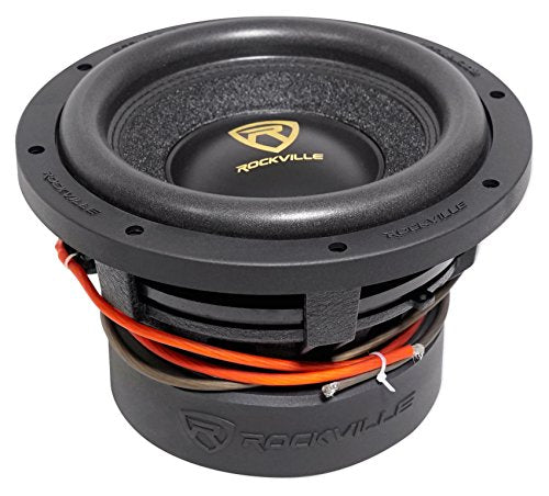 (2) Rockville W10K9D4 10" 6400 Watt Car Audio Subwoofers Dual 4-Ohm Subs