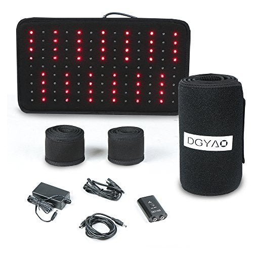 Red Light Near Infrared Therapy Led Benefits Back Pain Reliever Wearable Wrap Deep Penetrating Heals Lighting Pad