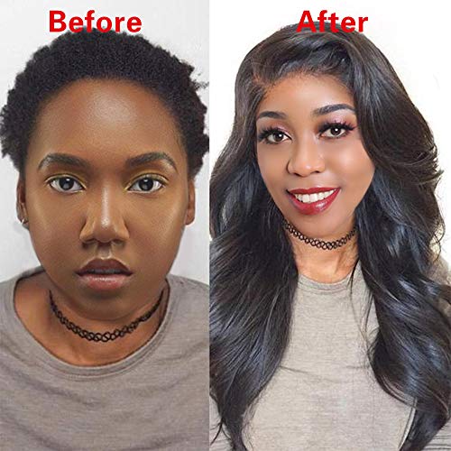 Body Wave Lace Front Wigs Human Hair with Baby Hair Pre Plucked Hairline 100% Unprocessed Virgin Brazilian Hair Glueless Lace Wigs