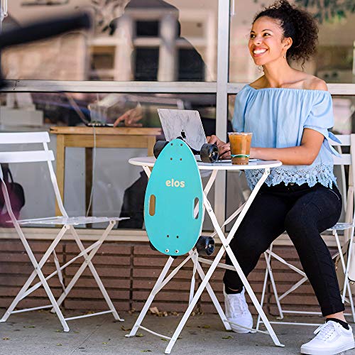 elos Skateboard Complete Lightweight- Mini Longboard Cruiser Skateboard Built for Beginners and Urban commuters