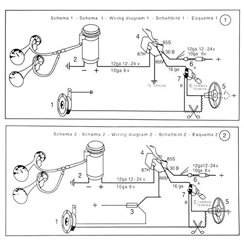 12V 178dB Super Loud Dual Tone Air Horn Set Trumpet Compressor for Motorcycle Car Boat Truck