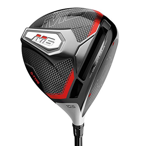 TaylorMade Golf M6 D-Type Driver, 10.5 Loft, Left Hand, Regular Flex Shaft: Project X Evenflow Max Carry 45