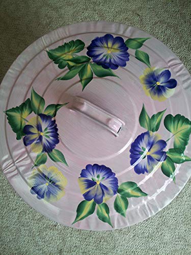 10 Gallon Hand Painted Decorative Trash Can Garbage Can