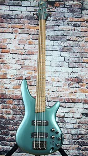 Ibanez SR305E 5-String Bass Guitar (Metallic Sage Green)
