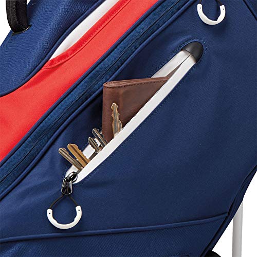 TaylorMade 2019 Flextech Stand Golf Bag, Navy/White/Red