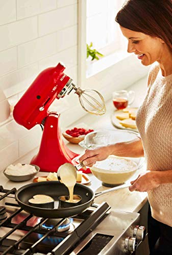 KitchenAid KSM180QHGSD Queen of Hearts Stand Mixer, 5 Qt, Passion Red