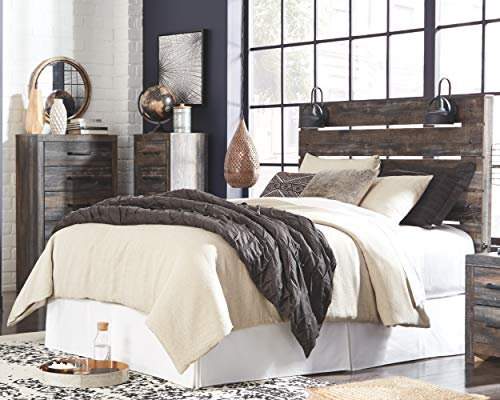Signature Design By Ashley - Drystan Queen Panel Headboard - Brown